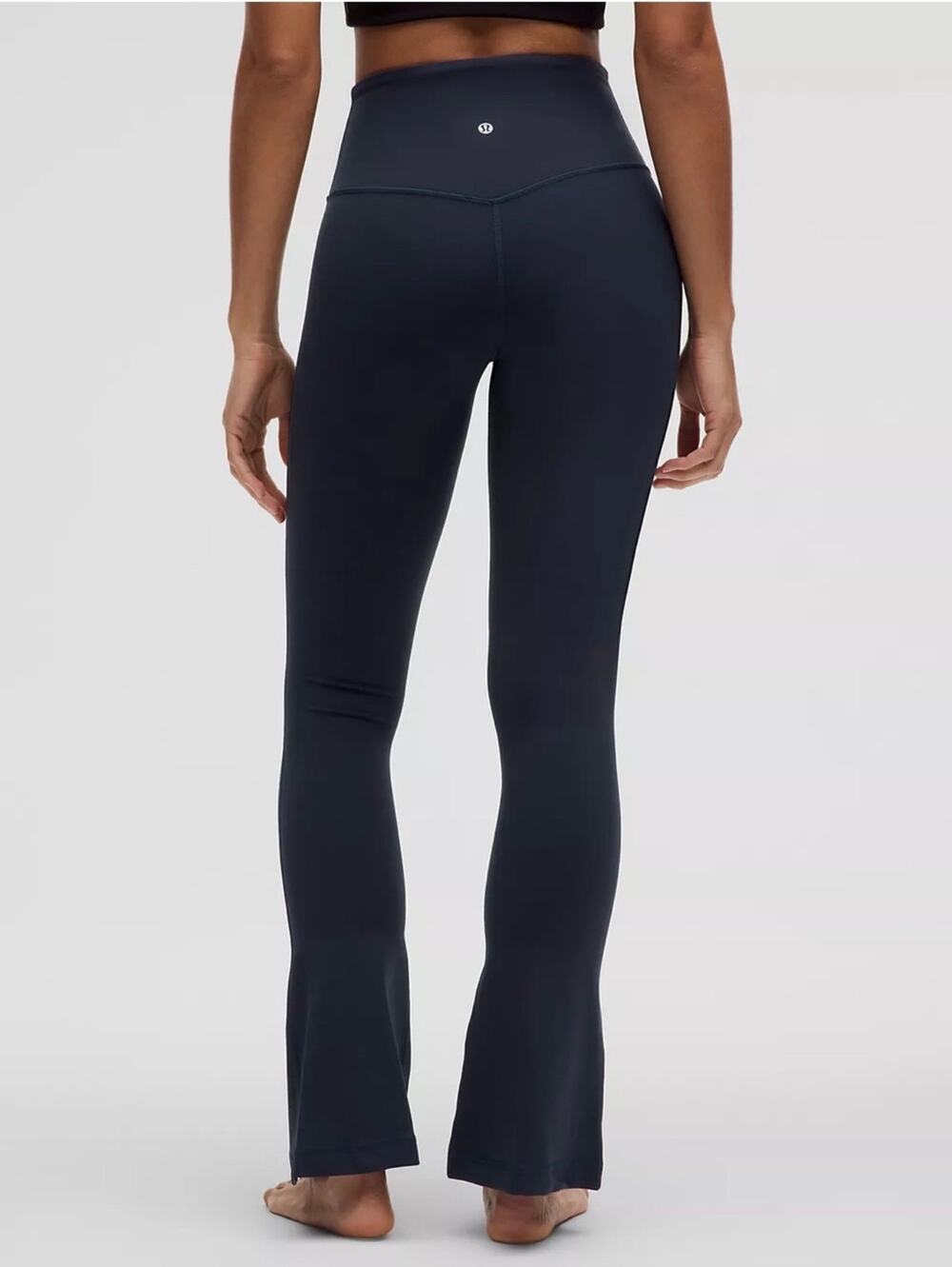 Lululemon Leggings Womens 14 Blue True Navy Align High Rise Mini Flared Regular